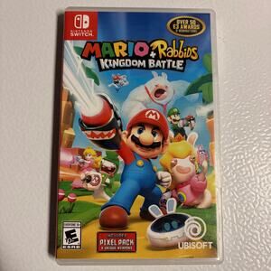 Mario + Rabbids Kingdom Battle - Nintendo Switch *Tested & Complete* CIB